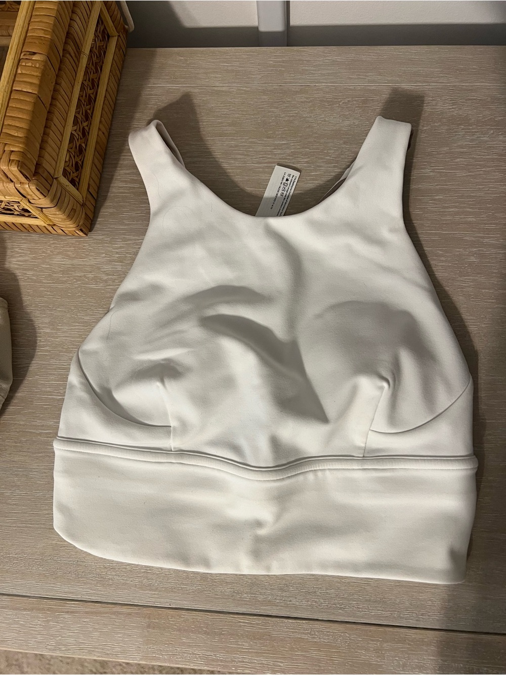 lululemon athletica White Tank Top